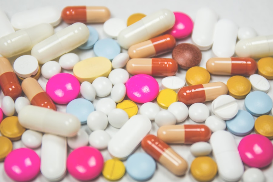 Assorted prescription medications